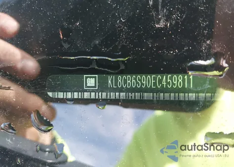 2014 Chevrolet Spark Ls Auto from USA, damaged, VIN KL8CB6S90EC459811